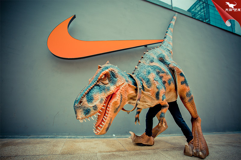 恐龍皮套，恐龍衣服,恐龍表演道具