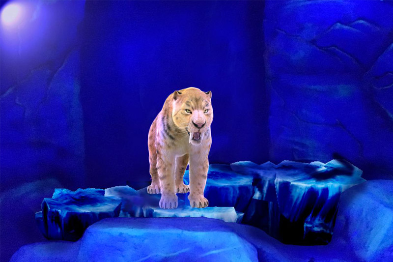 仿真動物-劍齒虎