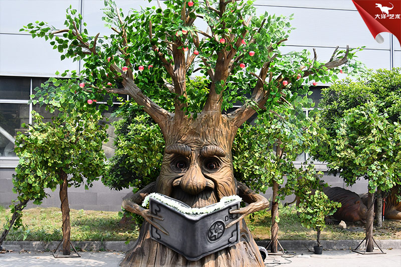 說話樹，仿真植物模型，說話樹制作