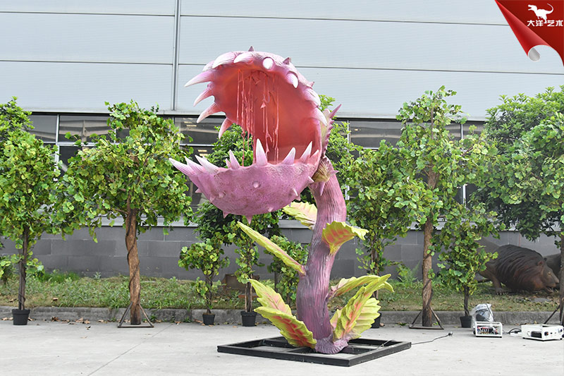 食人花，仿真植物，大型植物模型