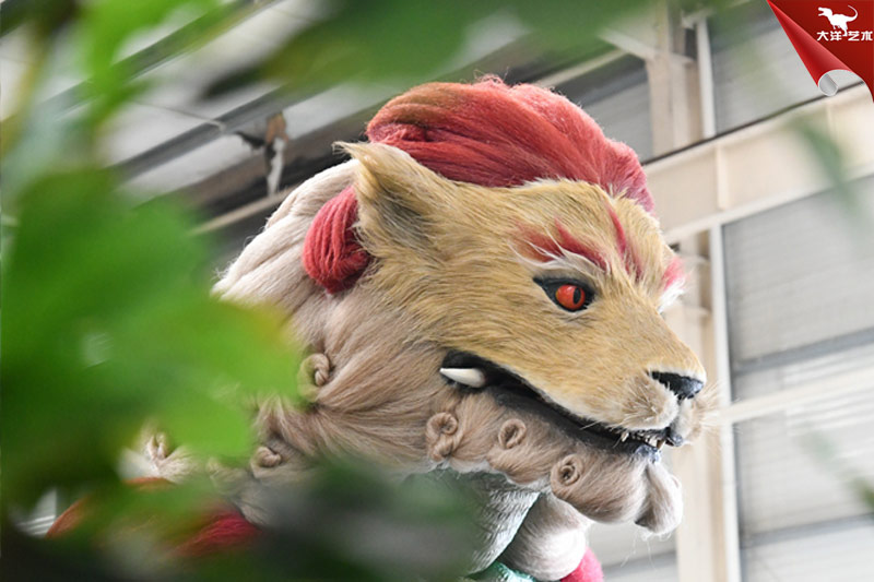 大型仿真動(dòng)物模型-火麒麟模型