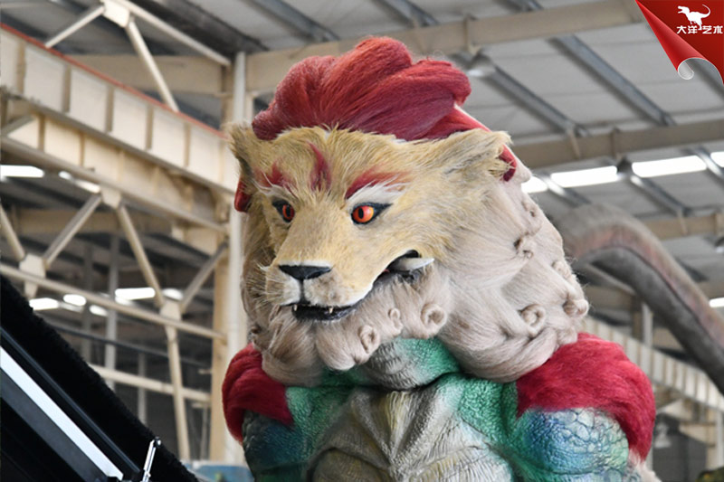 大型仿真動(dòng)物模型-火麒麟模型