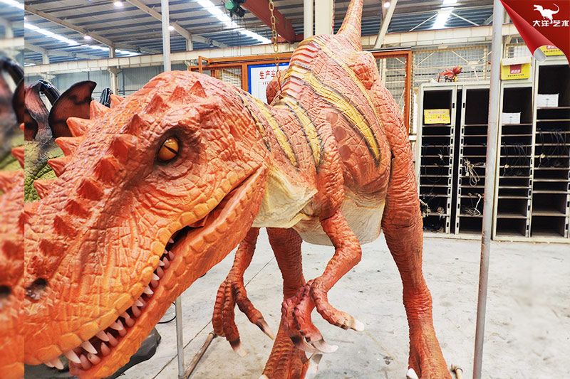 恐龍皮套，行走恐龍