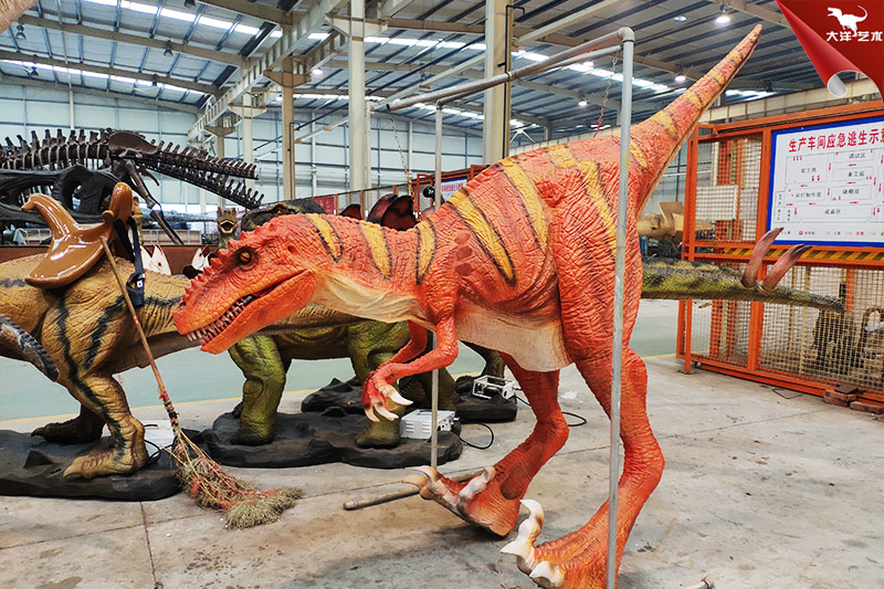 恐龍皮套，行走恐龍