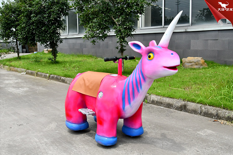 出售兒童恐龍車，商場動物車