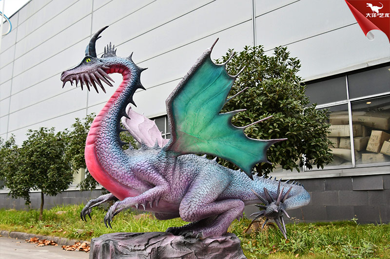 西方龍仿真模型