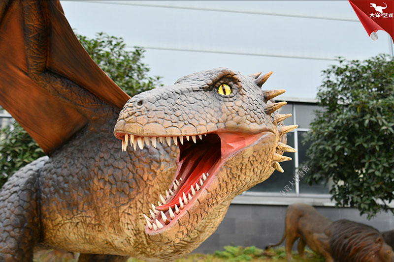 仿真西方飛龍模型