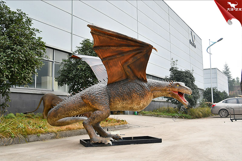 仿真西方飛龍模型