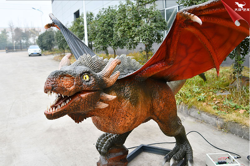 仿真飛龍 巨龍模型 西方龍怪獸模型