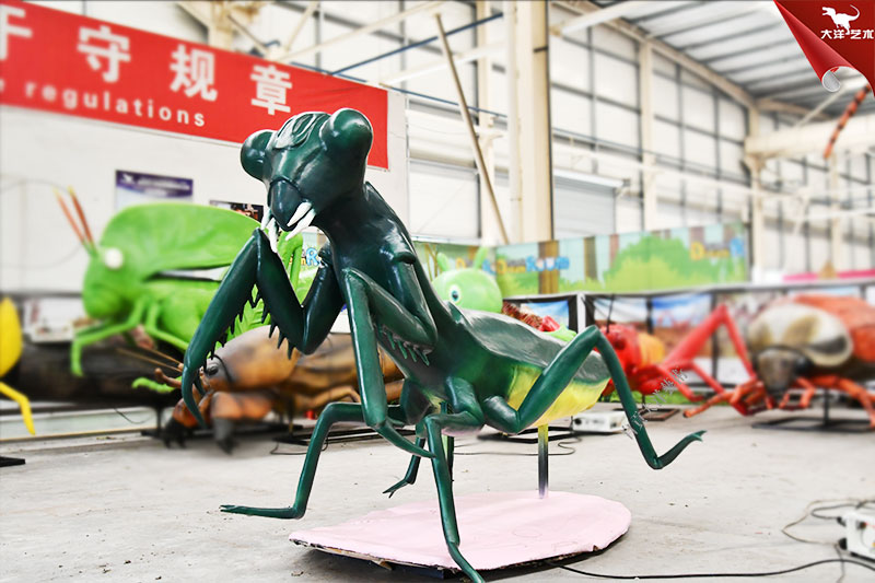 仿真螳螂，大型仿真昆蟲模型