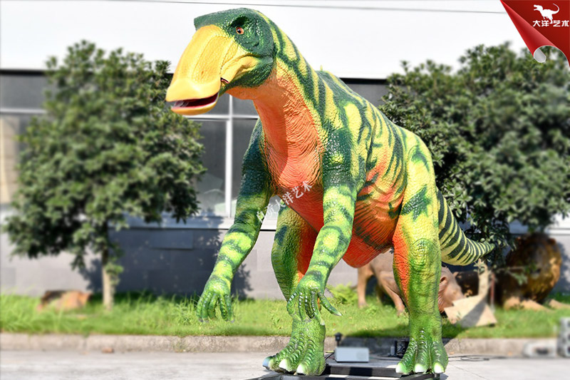 鴨嘴龍仿真恐龍電動機械模型