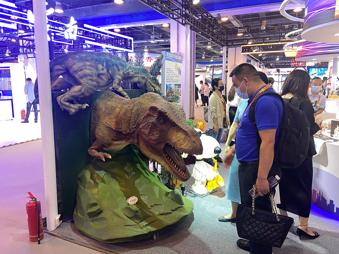 自貢大洋藝術參加中國國際服務貿易交易會