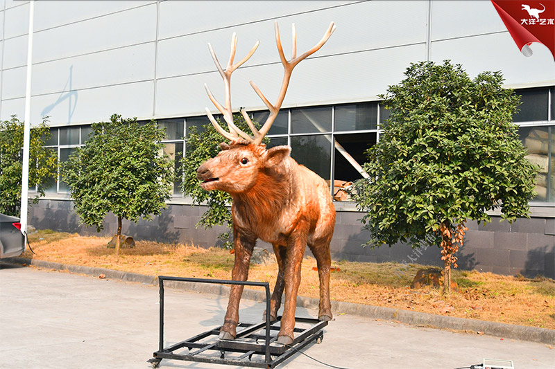仿真麋鹿模型 動(dòng)物仿真模型廠家