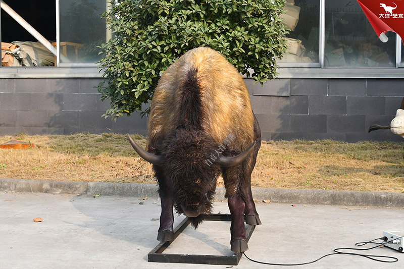 仿真野牛 動(dòng)物仿真模型