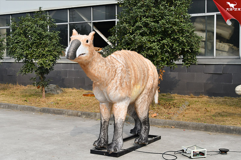 長頸駝遠古仿真動物模型制作