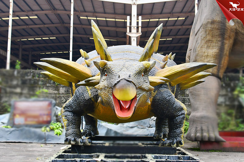 加斯頓龍大型恐龍仿真模型