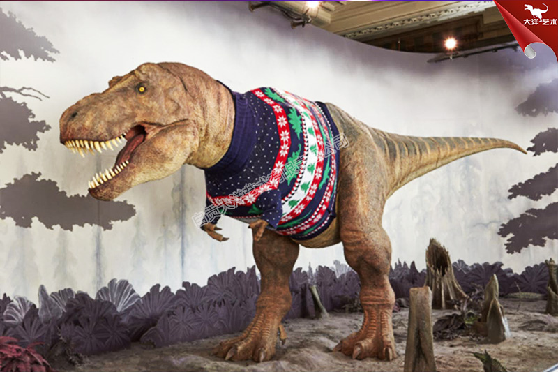 仿真活體霸王龍機(jī)械模型