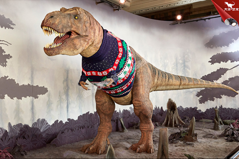 仿真活體霸王龍機(jī)械模型