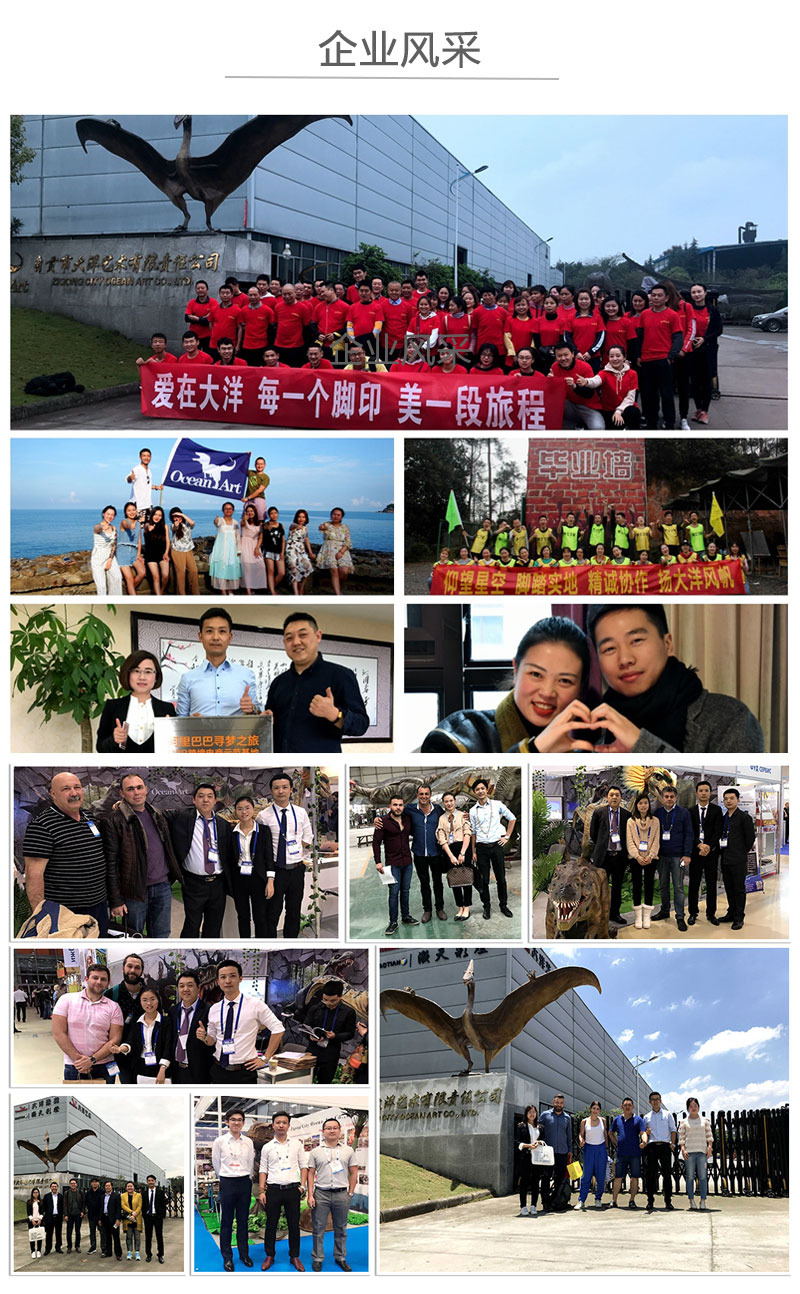 自貢大洋藝術(shù)，仿真恐龍制作工廠